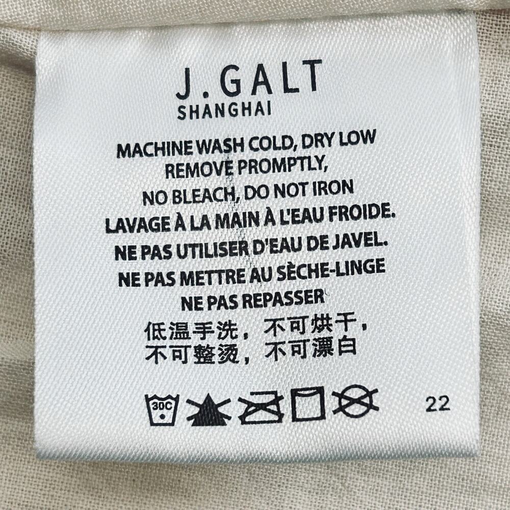 John Galt Nadia Maxi Skirt Light beige Junior One Size - Picture 8 of 9